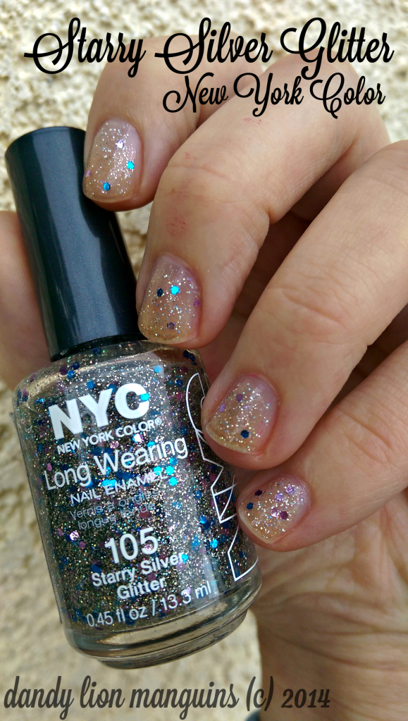 "Starry Silver Glitter" by New York Color on dandy lion manguins